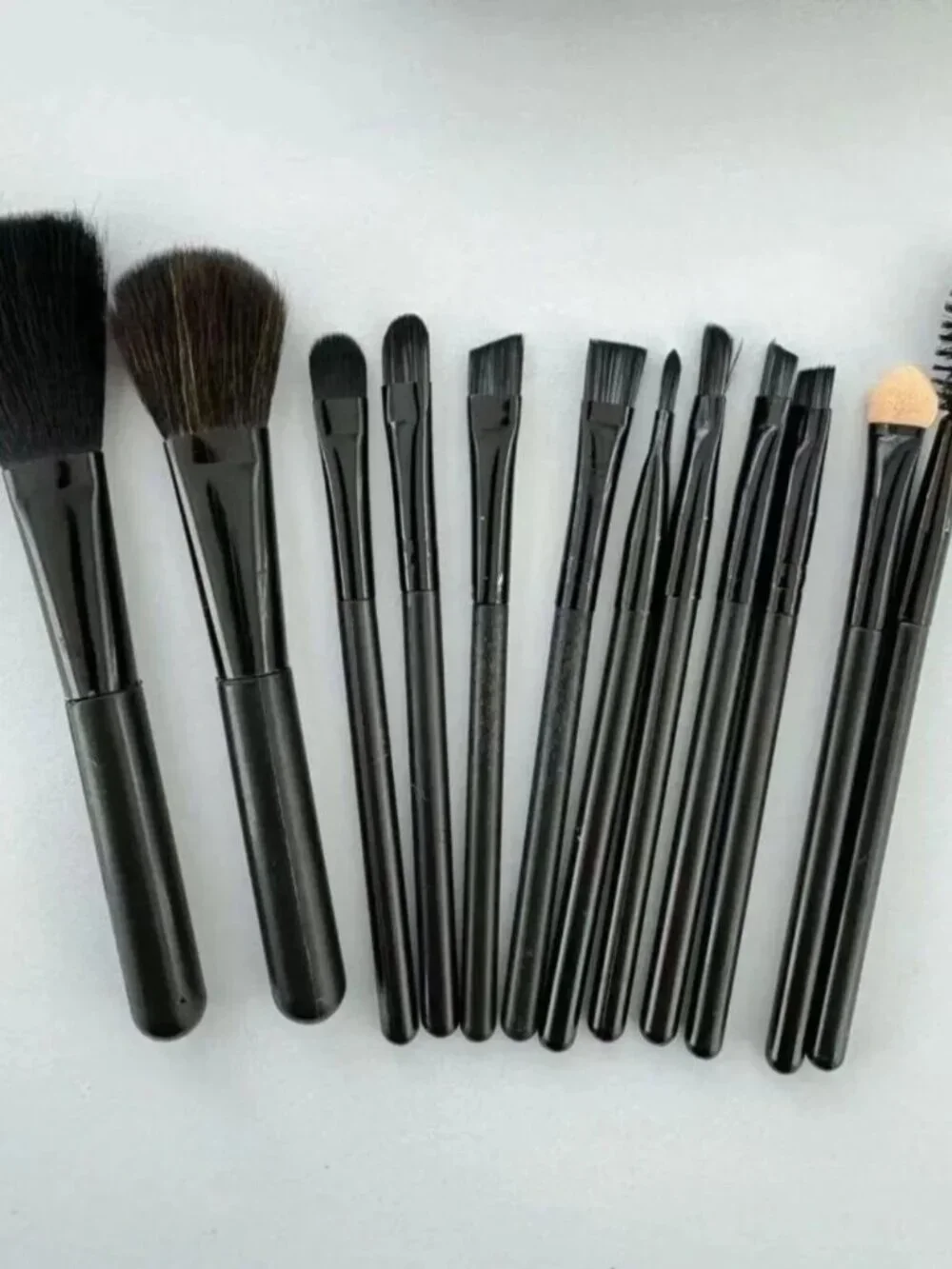 Mac Makeup Brush Set Iron Box Set Blush Eyeshadow Foundation Brush 12PCS